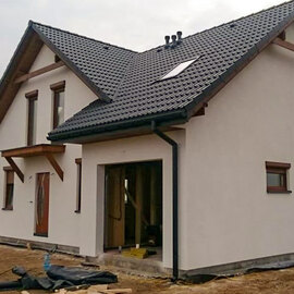 Realizacja budowy domu szkieletowego w Lublińcu