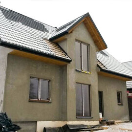 Realizacja budowy domu szkieletowego w Czechówce koło Krakowa