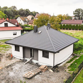 Realizacja budowy domu szkieletowego w Chybiu koło Czechowic-Dziedzic