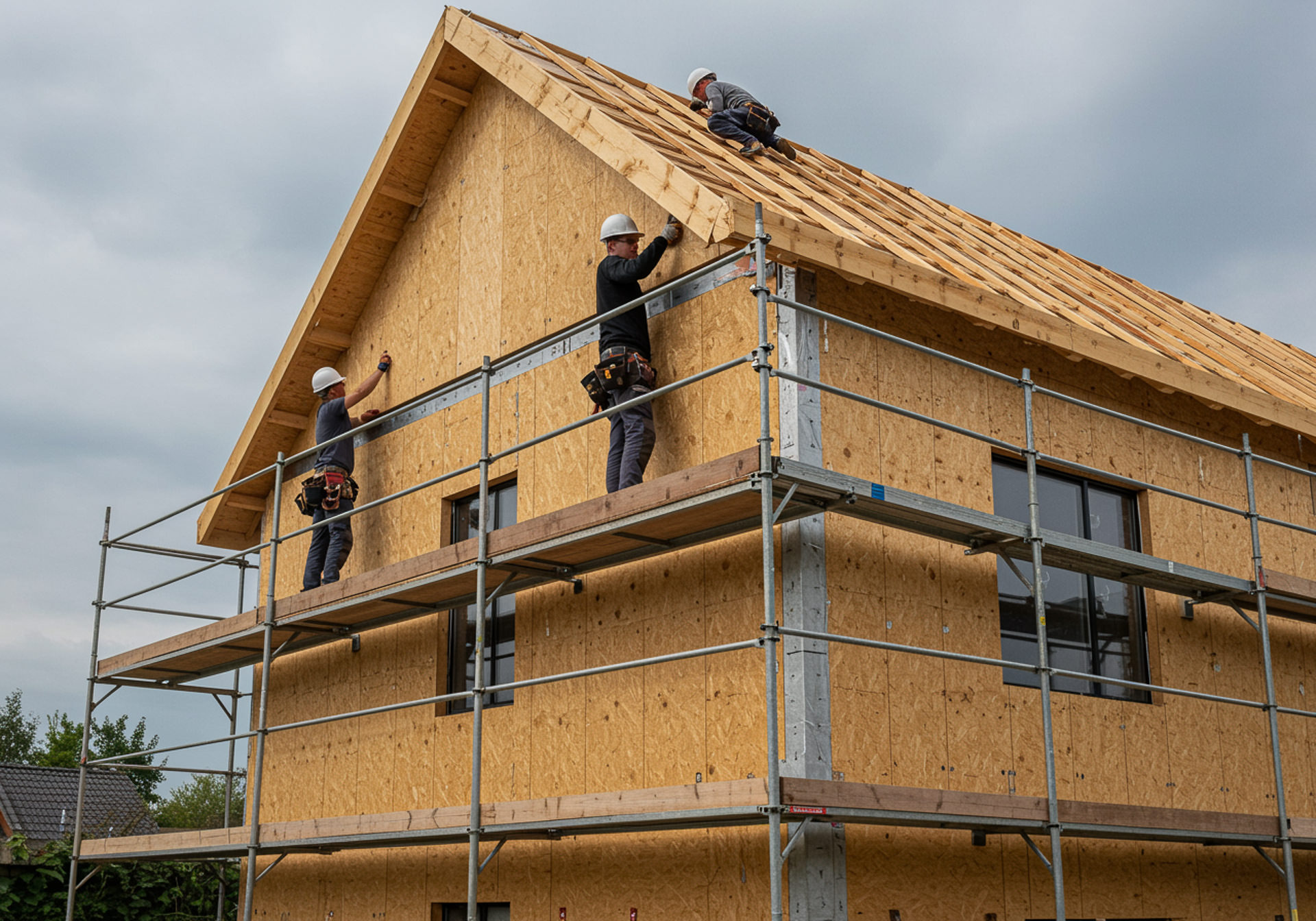 Elewacja z drewna czy tynku