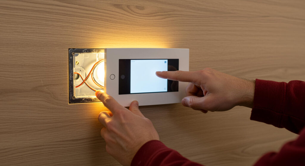 Dom szkieletowy Instalacja Smart Home