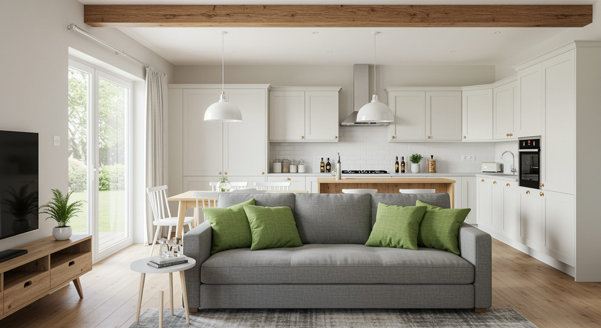 Jak urządzić wnętrze domu szkieletowego, by wykorzystać zalety technologii