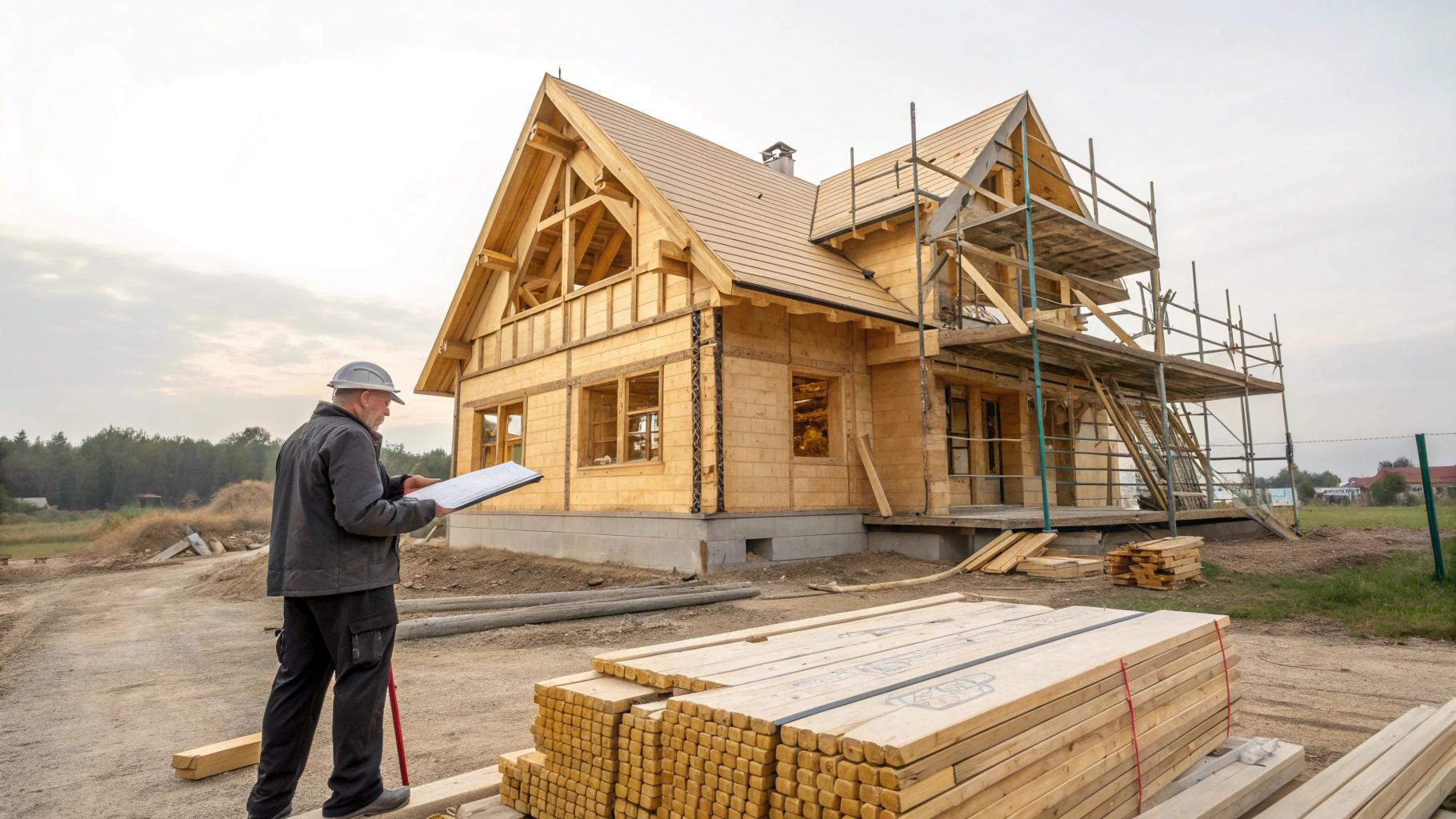 Dom szkieletowy 100m2 – cena budowy w 2025 roku