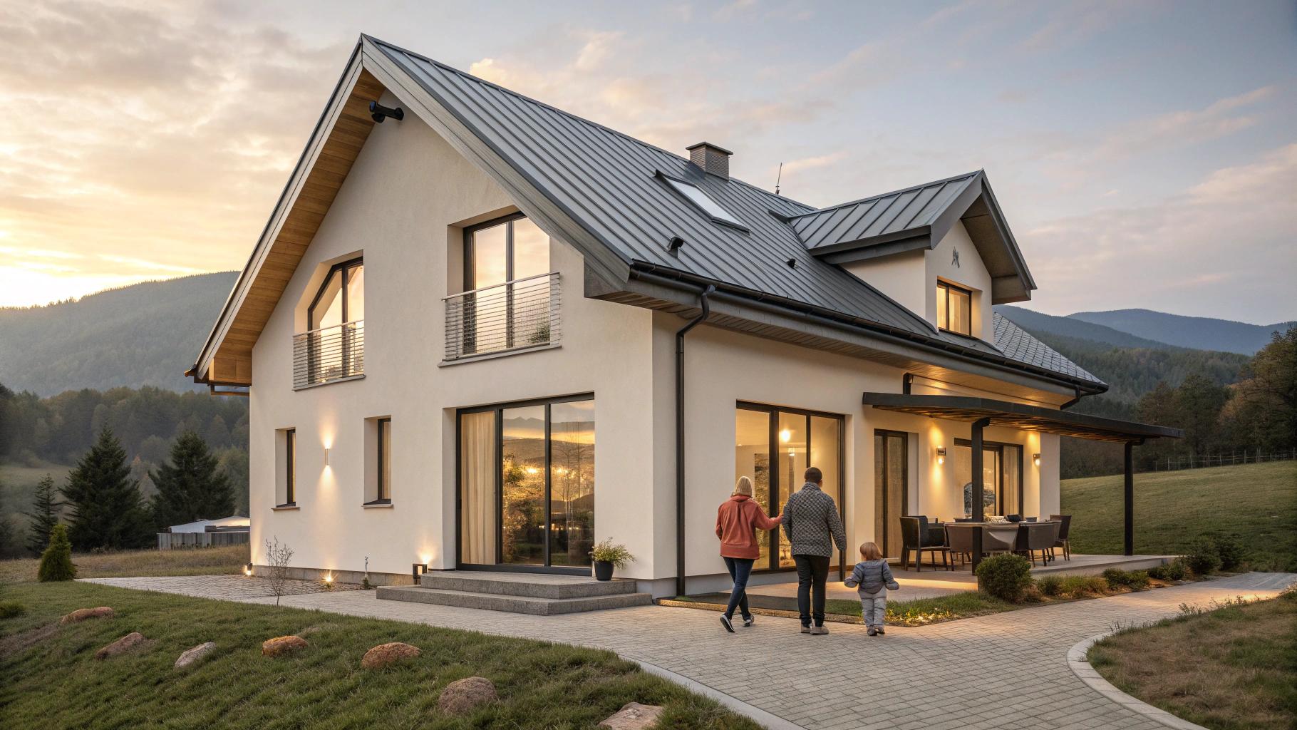Dom szkieletowy 80m2 – koszt budowy na Śląsku i w Małopolsce