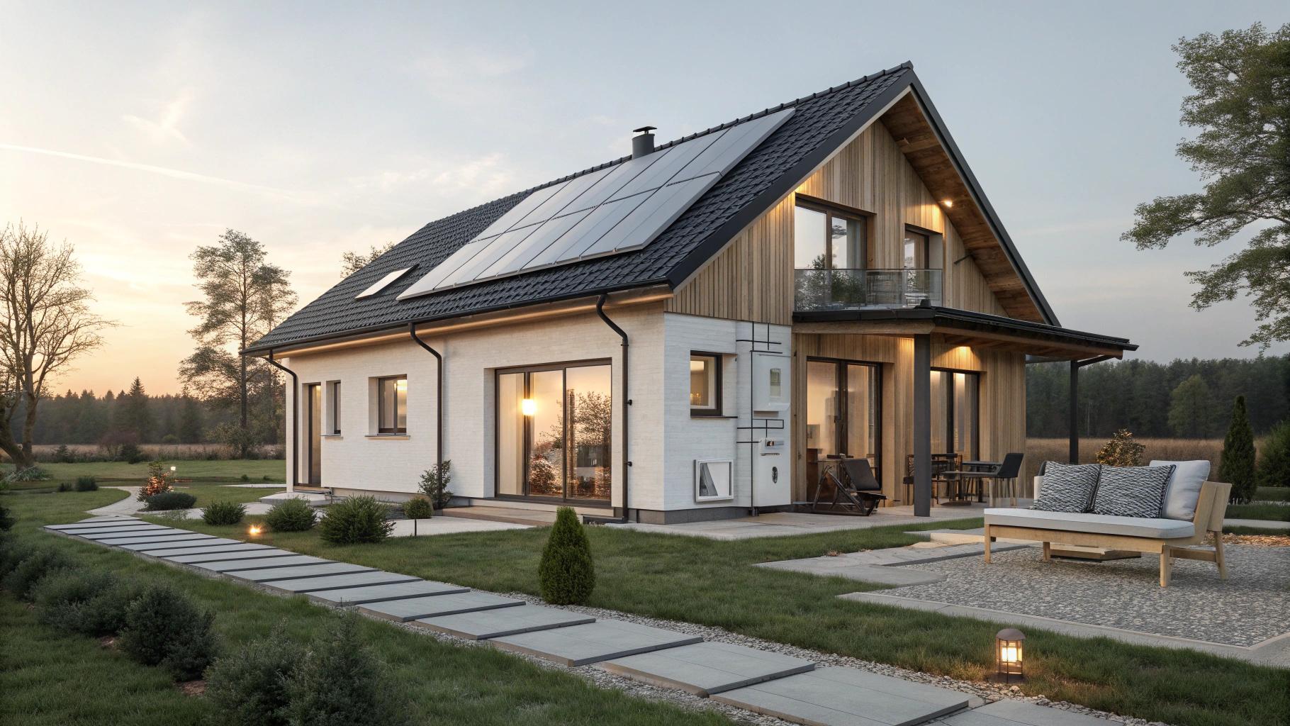 Dom szkieletowy plus fotowoltaika – trzy konfiguracje instalacji dla różnych metraży