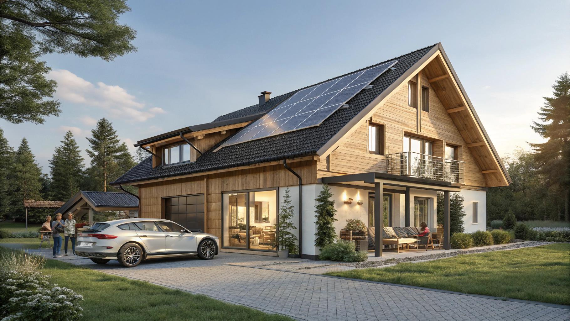 Dom szkieletowy plus fotowoltaika – trzy konfiguracje instalacji dla różnych metraży