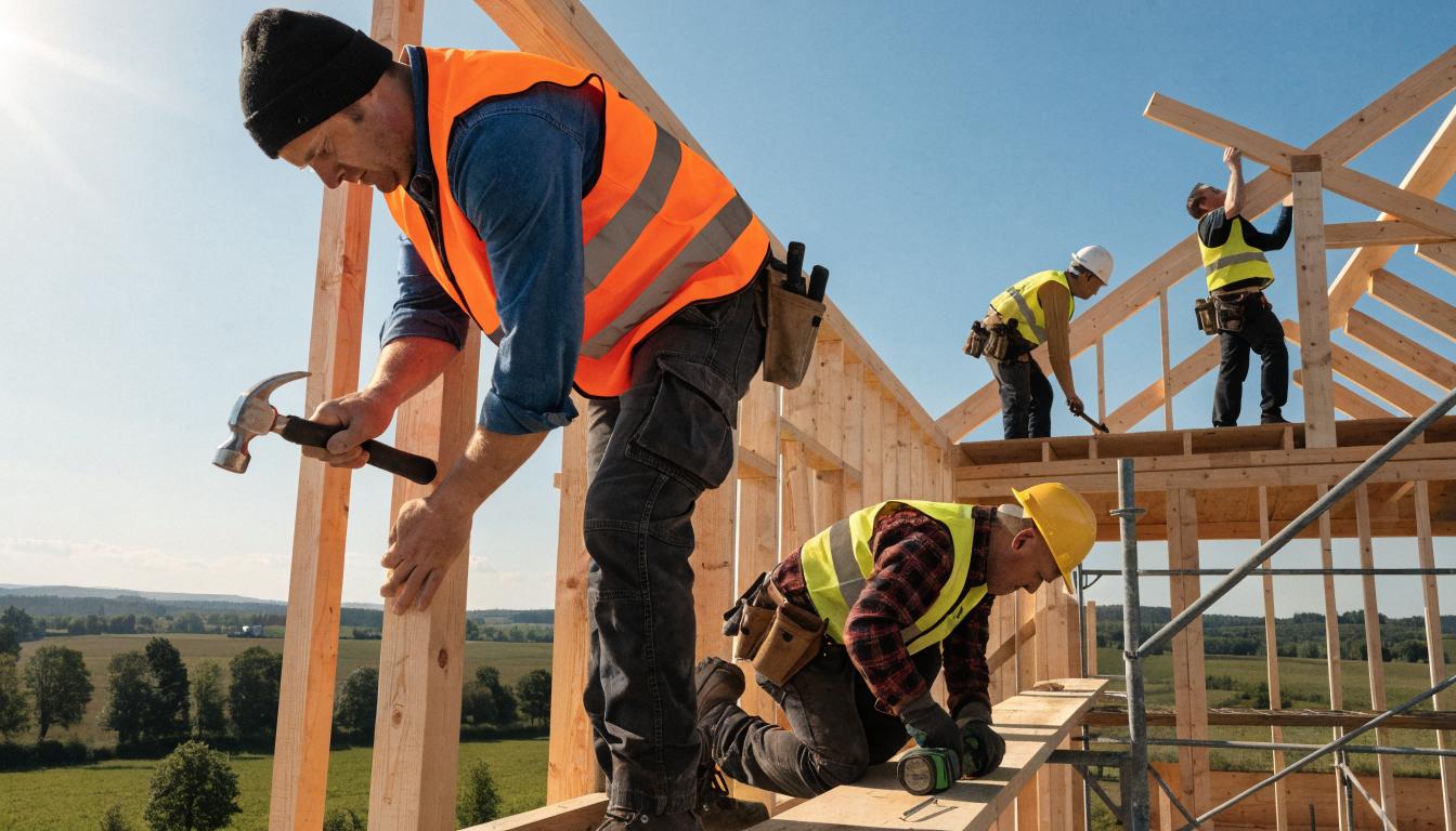 Harmonogram budowy domu szkieletowego – realne terminy etapów