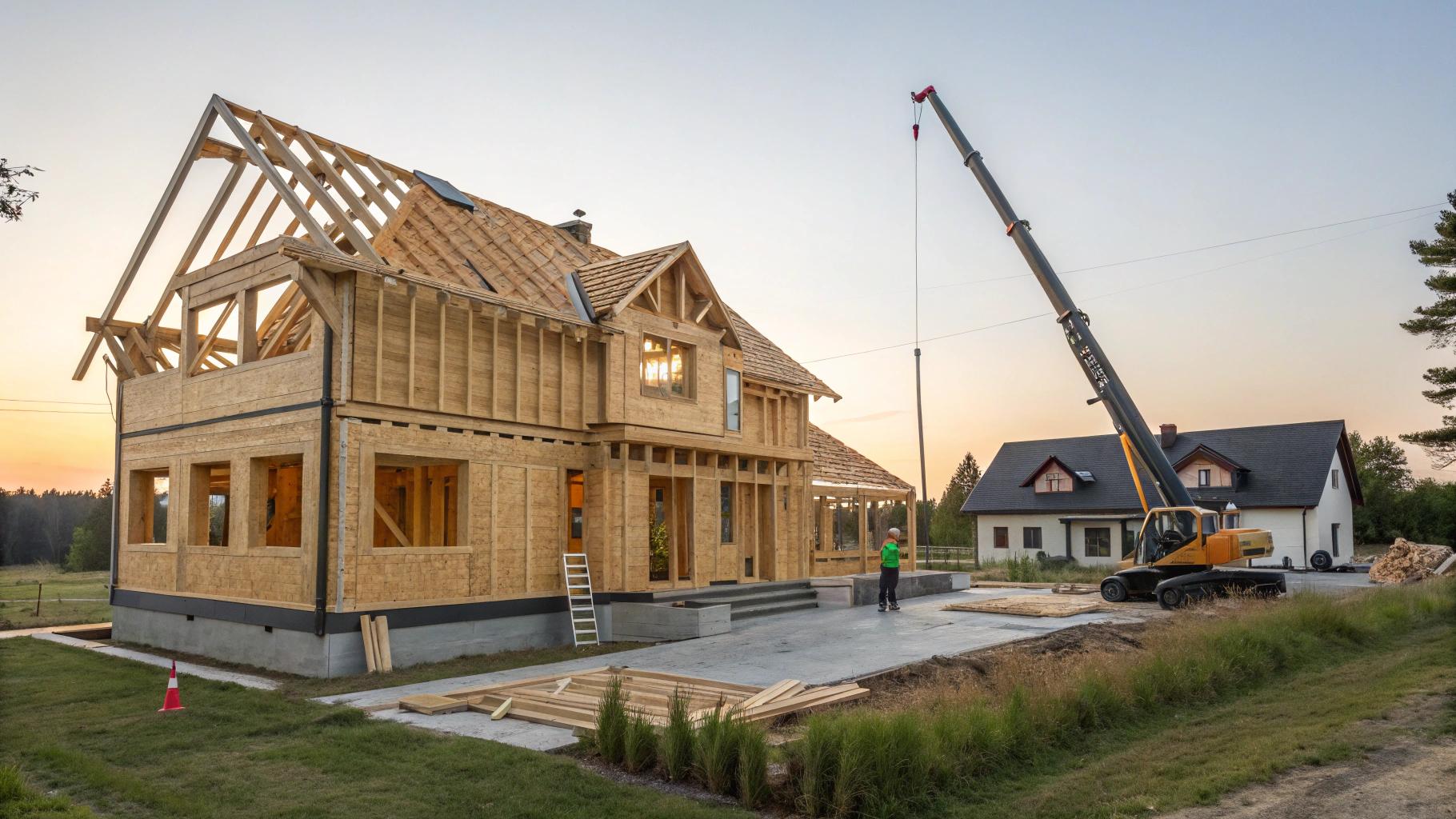 Jak przygotować się do budowy domu szkieletowego