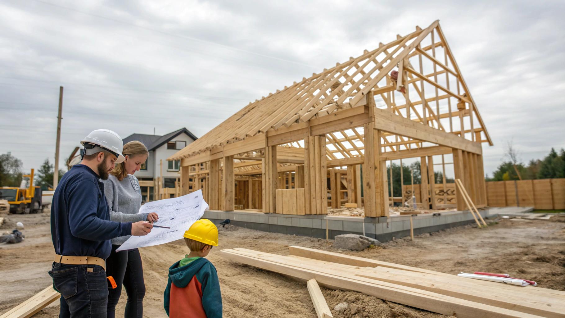 Jak przygotować się do budowy domu szkieletowego