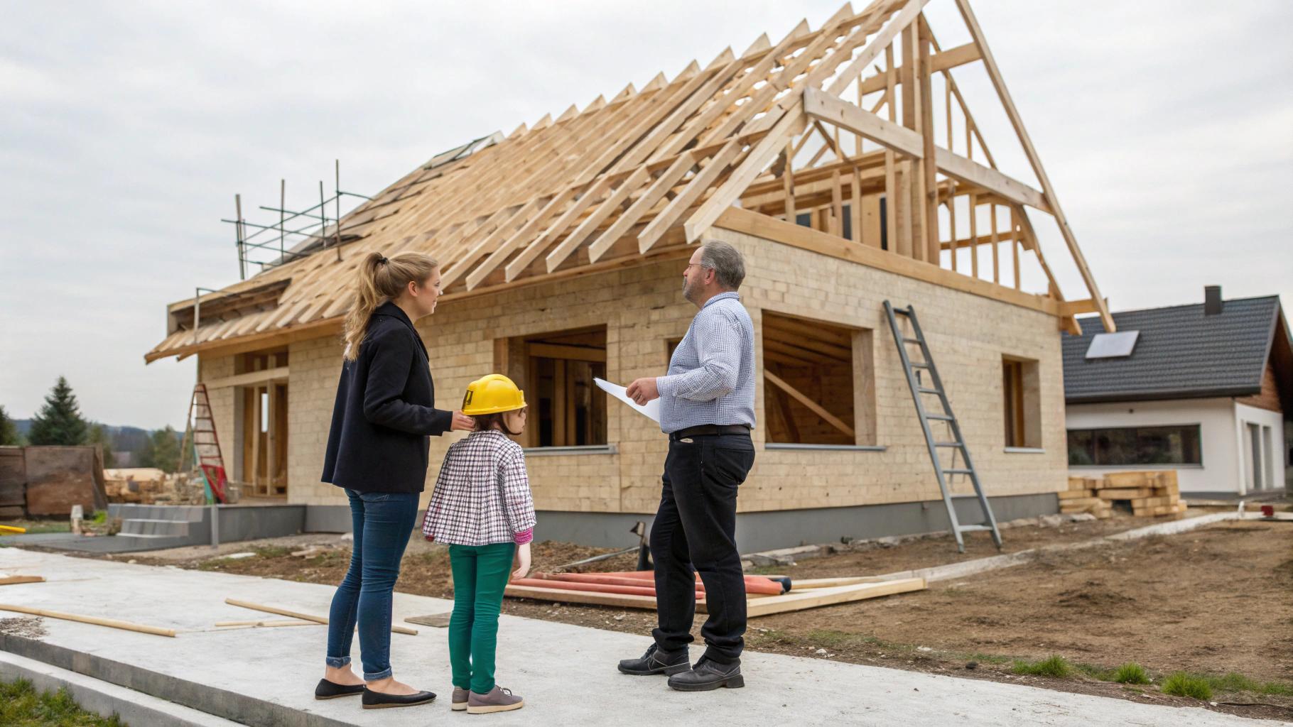 Konstrukcja dachu w domu szkieletowym – wiązary, więźba, stropodach