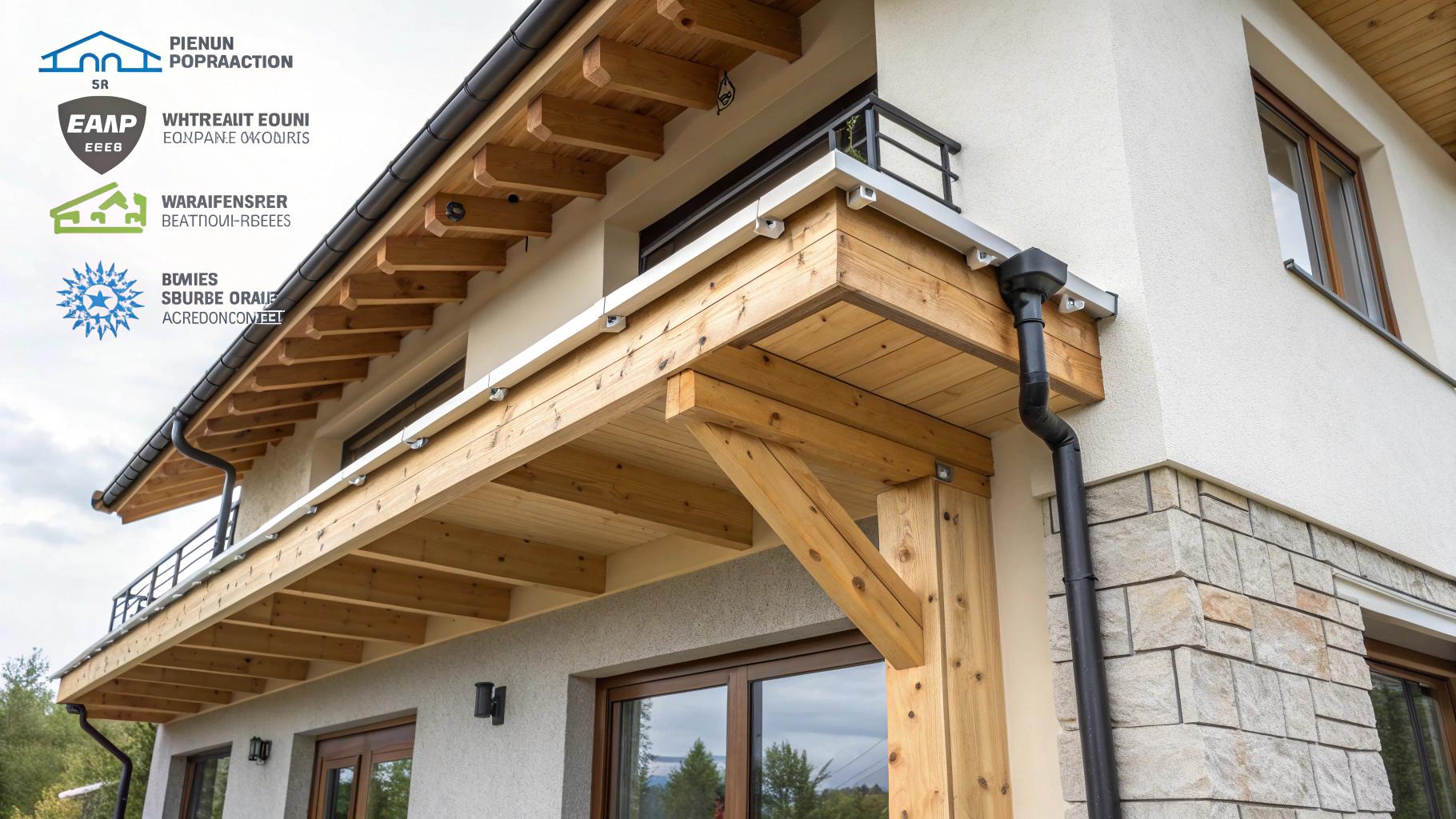 Tarasy, balkony i zadaszenia w technologii szkieletowej – jak unikać mostków termicznych