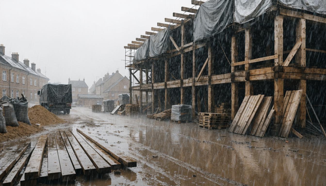 Budowa szkieletówki systemem gospodarczym – ryzyko