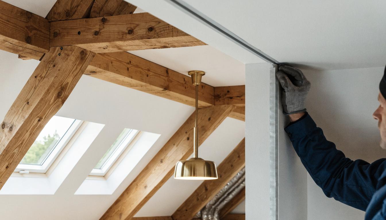 Czy w domu z drewna pękają płyty G-K