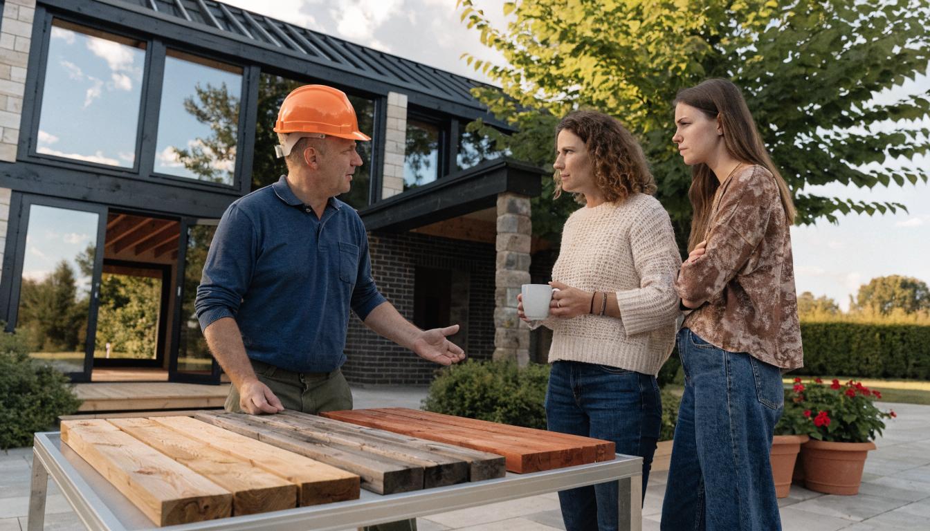 Koszt i czas wymiany elewacji na domu z drewna