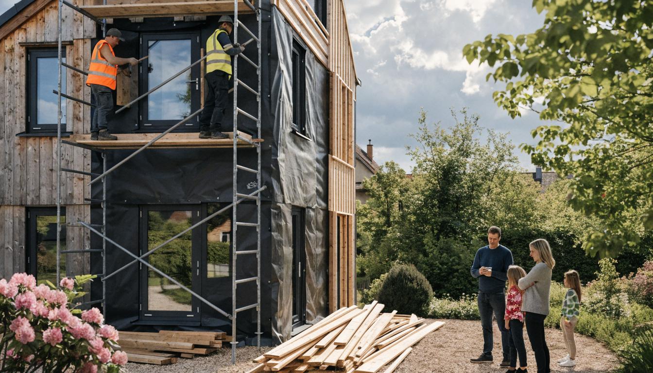 Koszt i czas wymiany elewacji na domu z drewna