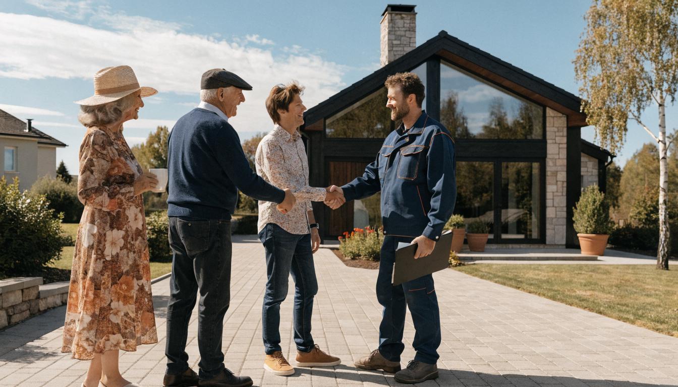 Mała szkieletówka dla seniora zamiast bloku