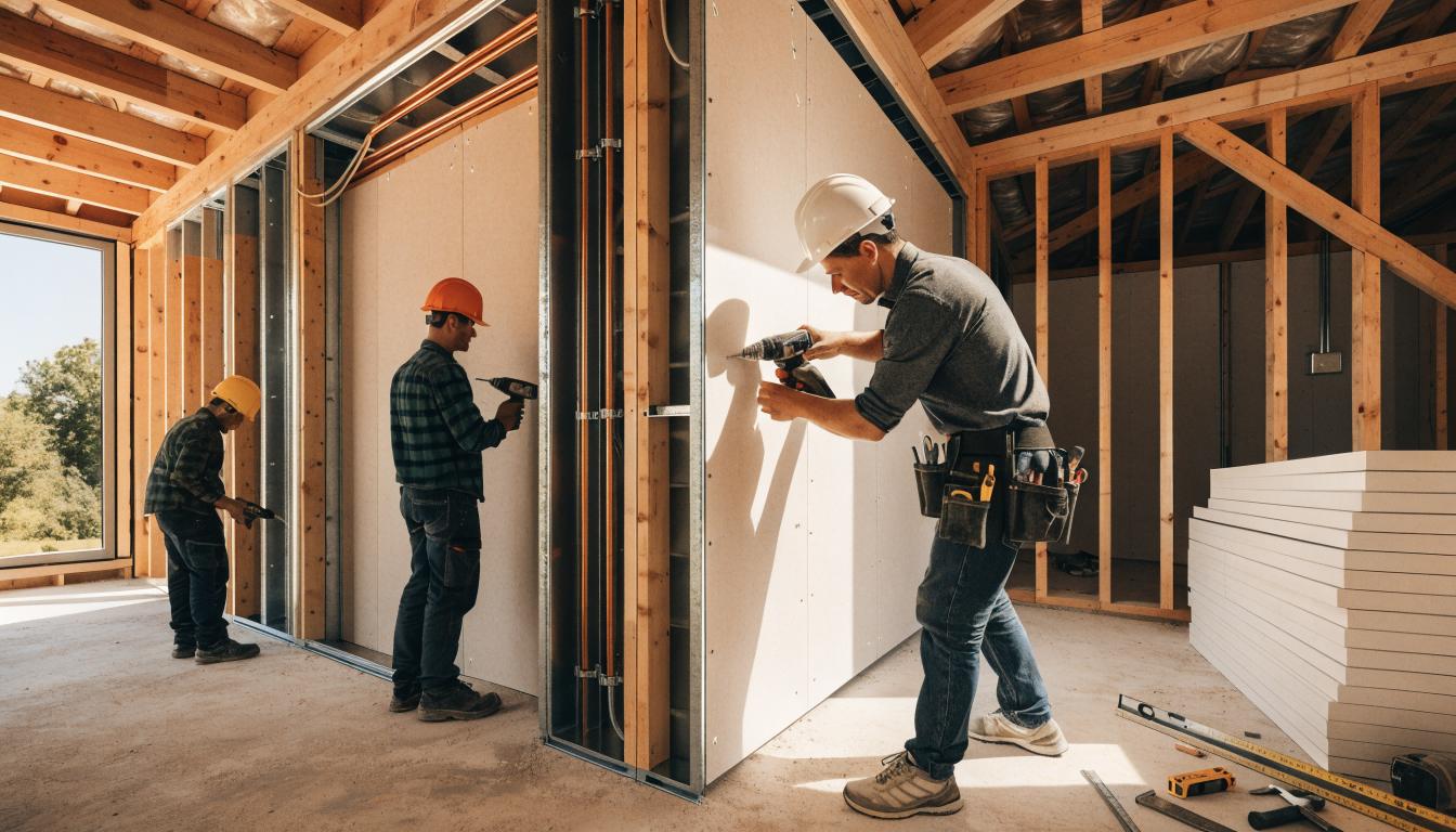 Suchy montaż: budowa bez błota i zapraw