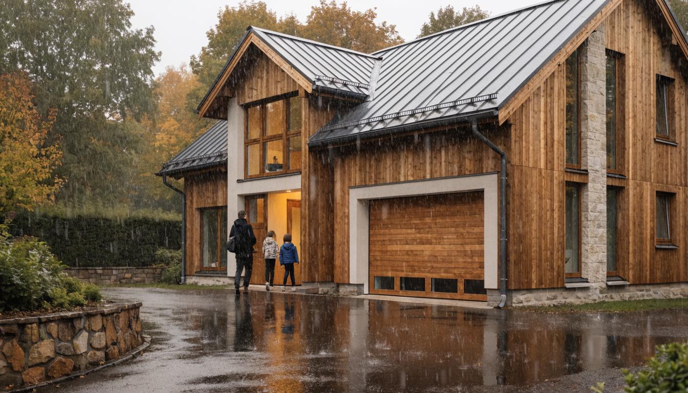 Wiata dostawna czy garaż w bryle domu