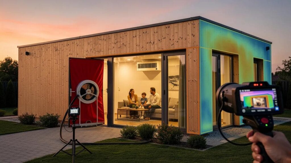 Blower Door Test: po co badać szczelność domu